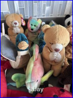 TY Beanie Babies LOT Many Rare Older Errors