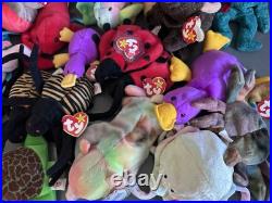 TY Beanie Babies LOT Many Rare Older Errors
