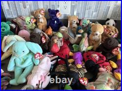 TY Beanie Babies LOT Many Rare Older Errors