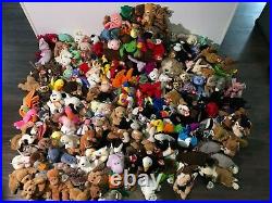 TY Beanie Babies Lot of 187 RARE WITH TAGS