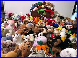 TY Beanie Babies Lot of 187 RARE WITH TAGS