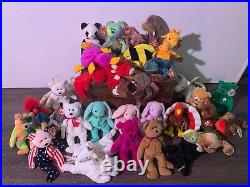 TY Beanie Babies Lot of 187 RARE WITH TAGS