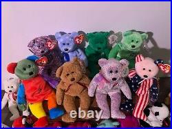 TY Beanie Babies Lot of 187 RARE WITH TAGS