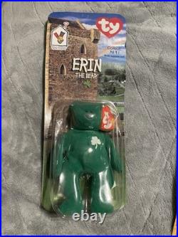 TY Beanie Babies McDonald's International Bears Set Of (4) with Errors RARE NIB