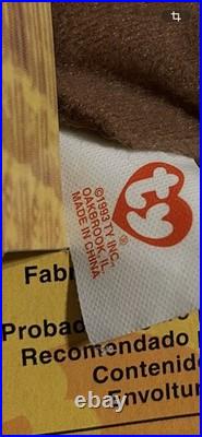 TY Beanie Babies McDonald's International Bears Set Of (4) with Errors RARE NIB