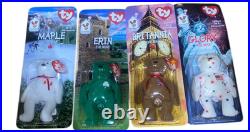 TY Beanie Babies McDonalds Iinternation Bear Set Of 4 New in box! RARE