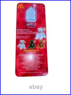 TY Beanie Babies McDonalds Iinternation Bear Set Of 4 New in box! RARE