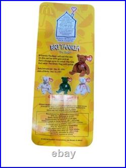 TY Beanie Babies McDonalds Iinternation Bear Set Of 4 New in box! RARE