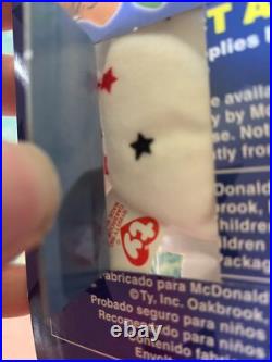 TY Beanie Babies Mcdonalds Collection Rare New Glory The Bear born July 4, 1997