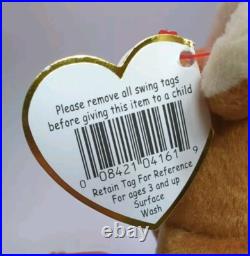 ++ TY Beanie Babies Pouch Kangaroo 1996 RARE, ERRORS Good Retired Baby ++