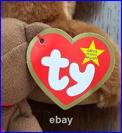 TY Beanie Babies RARE Britannia SET MWMT (READ LISTING) Rare Patch Flag