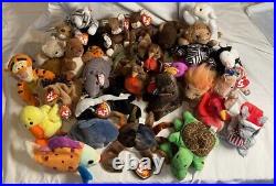 TY Beanie Babies RARE Large Lot Of 31, Lots NMWT See Description & Photos