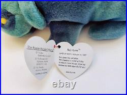 TY Beanie Babies RARE Rainbow MINT condition retired 1997 TAG ERRORS