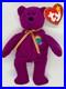 TY-Beanie-Babies-Rare-1999-Millennium-the-Bear-Retired-Errors-Purple-01-oj