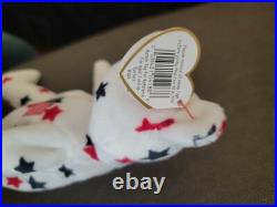 TY Beanie Babies Rare Retired Glory with Numbered Tush Tag & Tag Errors