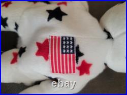 TY Beanie Babies Rare Retired Glory with Numbered Tush Tag & Tag Errors