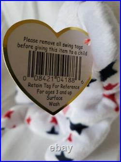 TY Beanie Babies Rare Retired Glory with Numbered Tush Tag and Tag Errors TY Beanie Babies Rare Retired Glory with Numbered Tush Tag and Tag Errors