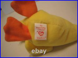 TY Beanie Babies Rare Retired Quackers Style 4024 1994/1993 MINT CONDITION