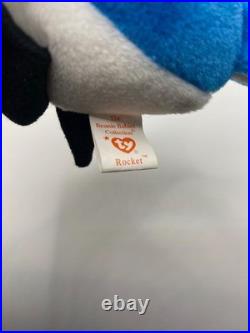TY Beanie Babies Rocket Blue Jay Original Rare 1998 New Mint Condition