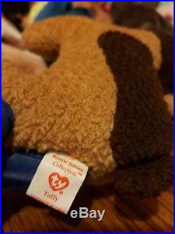 TY Beanie Babies SUPER RARE Retired TUFFY w (ALL CAPS) Error PVC 1ST EDITION