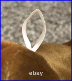 TY Beanie Baby 1995 Weenie the Dachshund, 4013 RARE