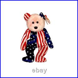 TY Beanie Baby 1999 Spangle Bear Pink Face Tag Error RARE Collectible Plush Mint TY Beanie Baby 1999 Spangle Bear Pink Face Tag Error RARE Collectible Plush Mint
