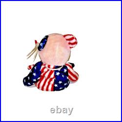TY Beanie Baby 1999 Spangle Bear Pink Face Tag Error RARE Collectible Plush Mint TY Beanie Baby 1999 Spangle Bear Pink Face Tag Error RARE Collectible Plush Mint