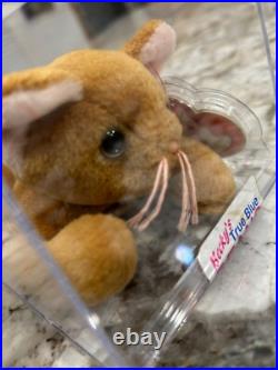 TY Beanie Baby ALL GOLD NIP Authenticated MWMT 3rd/1st GEN RARE Museum Quality