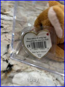 TY Beanie Baby ALL GOLD NIP Authenticated MWMT 3rd/1st GEN RARE Museum Quality