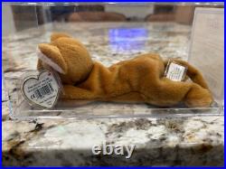TY Beanie Baby ALL GOLD NIP Authenticated MWMT 3rd/1st GEN RARE Museum Quality