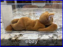 TY Beanie Baby ALL GOLD NIP Authenticated MWMT 3rd/1st GEN RARE Museum Quality