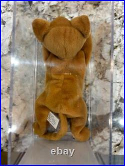 TY Beanie Baby ALL GOLD NIP Authenticated MWMT 3rd/1st GEN RARE Museum Quality
