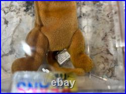 TY Beanie Baby ALL GOLD NIP Authenticated MWMT 3rd/1st GEN RARE Museum Quality