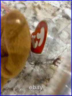 TY Beanie Baby ALL GOLD NIP Authenticated MWMT 3rd/1st GEN RARE Museum Quality