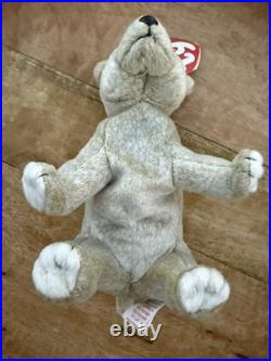 TY Beanie Baby Almond The Bear ERRORS Rare 1999 Retired Original / Authentic