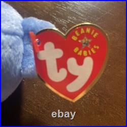 TY Beanie Baby America the Bear Plush Rare with Errors In Memory of 9/11/2001