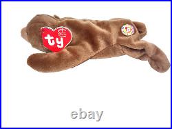 TY Beanie Baby BROWNIE the Bear BBOC Exclusive Rare MWMTs Stuffed Plush