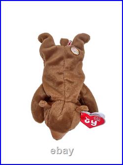 TY Beanie Baby BROWNIE the Bear BBOC Exclusive Rare MWMTs Stuffed Plush