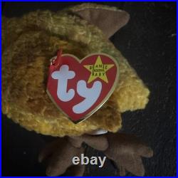 TY Beanie Baby, Beak 1998, Retired, RARE, TAG ERRORS, EXCELLENT CONDITION