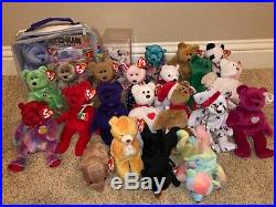 TY Beanie Baby Bears Lot/Collections Rare Tag Errors- 24 Bears