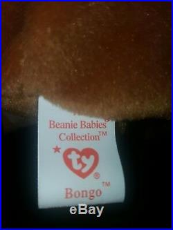 TY Beanie Baby Bongo Style 4067 Rare