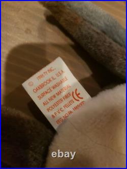 TY Beanie Baby CLAUDE The Crab, Extremely Rare, Missing swing tag