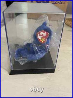 TY Beanie Baby CLUBBY RARE- STILL IN ORIGINAL PACKAGING! IN OFFICIAL CASE