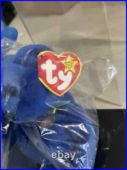 TY Beanie Baby CLUBBY RARE- STILL IN ORIGINAL PACKAGING! IN OFFICIAL CASE