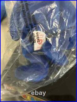 TY Beanie Baby CLUBBY RARE- STILL IN ORIGINAL PACKAGING! IN OFFICIAL CASE