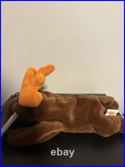 TY Beanie Baby Chocolate the Moose 1993 RARE WithERRORS