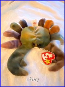 TY Beanie Baby Claude 1996 rare tag mistakes