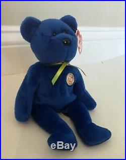 TY Beanie Baby Clubby The Bear 1998Retired Rare Vintage & Collectible