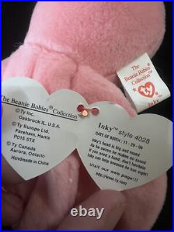 TY Beanie Baby Collection 101 Count Lot Rare Errors PVC