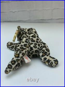 TY Beanie Baby Collection Retired Freckles Leopard June 3,1996 Rare Colelctable